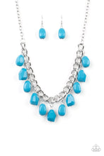 Load image into Gallery viewer, Paparazzi Take The COLOR Wheel! - Blue Necklace Chunky Necklace
