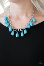 Load image into Gallery viewer, Take The COLOR Wheel! - Blue Necklace Paparazzi Accessories
