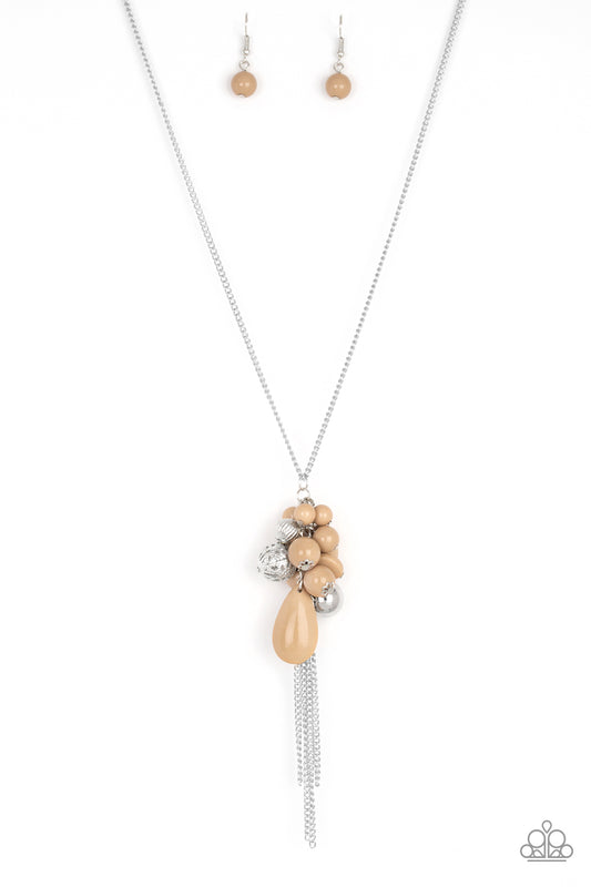 Paparazzi Its A Celebration Brown Necklace. Get Free Shipping. #P2WH-BNXX-193XX