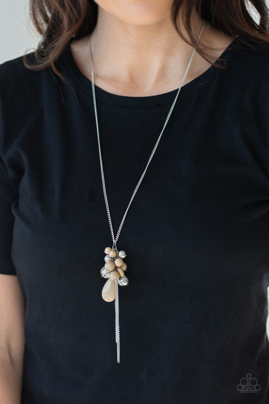 Its A Celebration Brown Long Necklace Paparazzi Accessories. Subscribe & Save. #P2WH-BNXX-193XX