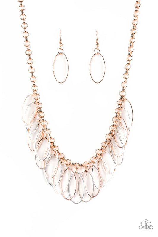 Paparazzi Necklace ~ Fringe Finale - Multi