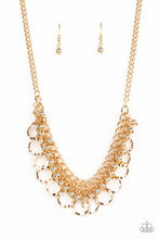 Load image into Gallery viewer, Ring Leader Radiance - Gold Necklace Paparazzi Accessories
