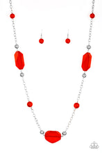 Load image into Gallery viewer, Paparazzi Necklace ~ Crystal Charm - Red
