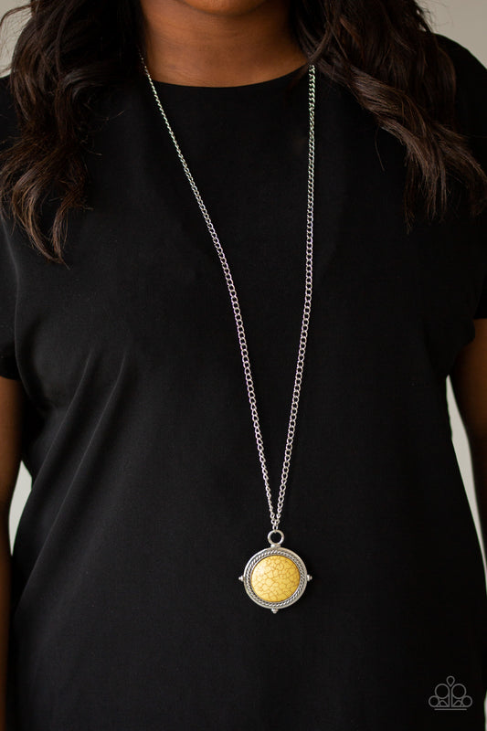 Paparazzi Necklace ~ Desert Equinox - Yellow
