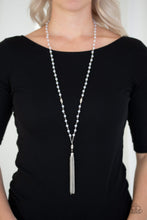 Load image into Gallery viewer, Paparazzi Necklace ~ Tassel Takeover - White
