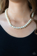 Load image into Gallery viewer, Posh Boss - White Necklace Paparazzi
