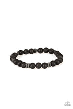 Load image into Gallery viewer, Paparazzi Bracelet ~ Renewed - Black Lava Beads Urban Bracelet Paparazzi
