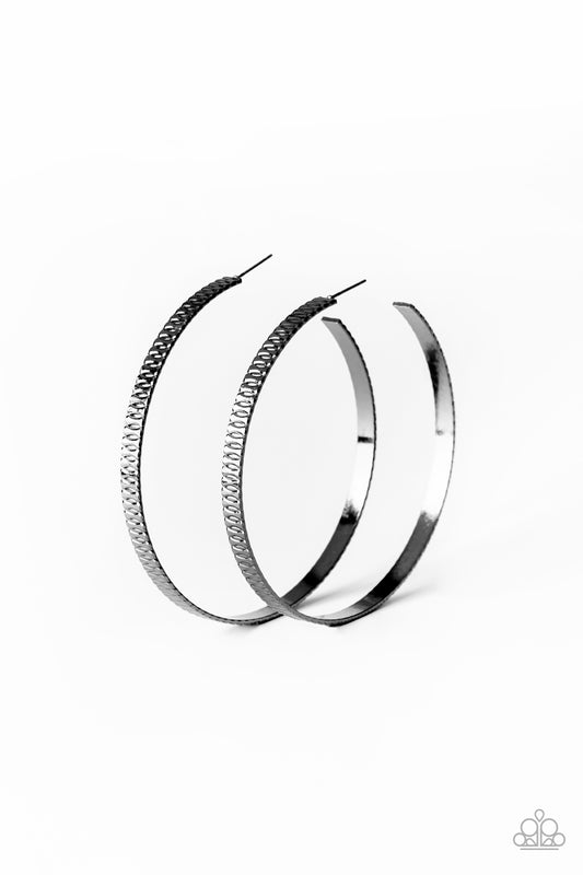 Retro Rebellion Black Earring Paparazzi Accessories. $5 earrings. Subscribe & Save. #P5HO-BKXX-149XX