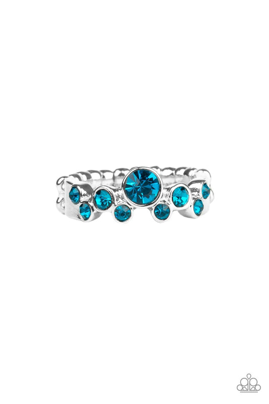 Paparazzi Sparkle Spree - Blue Ring #P4RE-BLXX-184XX