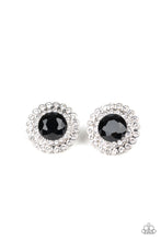 Load image into Gallery viewer, Paparazzi My Second Castle Black Earrings $5 Accessories. Get Free Shipping. 
