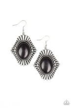Load image into Gallery viewer, Paparazzi Earring ~ Easy As PIONEER - Black
