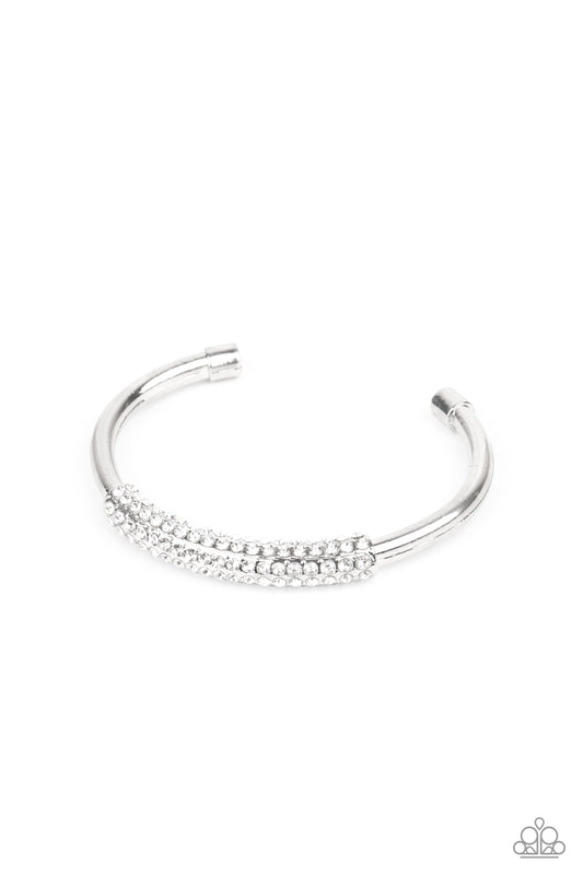 Paparazzi Bracelet ~ Day to Day Dazzle - White