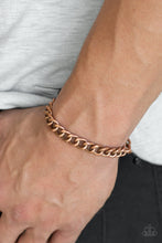 Load image into Gallery viewer, Paparazzi Bracelet ~ Blitz - Copper Chain Bracelet
