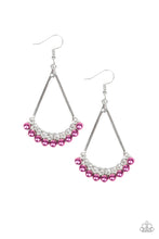 Load image into Gallery viewer, Paparazzi Earring ~ Top to Bottom - Purple
