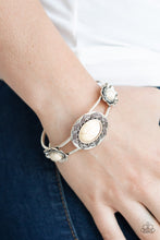 Load image into Gallery viewer, Desert Eden - White Bracelet Paparazzi Accessories
