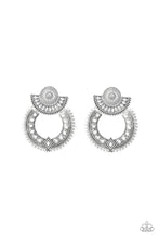 Load image into Gallery viewer, Texture Takeover Silver Paparazzi $5 Earring
