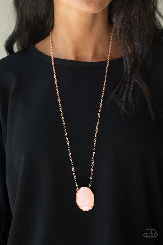 Intensely Illuminated - Copper Necklace Paparazzi Accessories