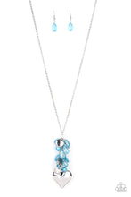 Load image into Gallery viewer, Paparazzi Necklace ~ Beach Buzz - Blue Butterfly Charm Necklace
