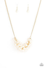 Load image into Gallery viewer, Paparazzi Grandiose Glimmer Gold Pearl Necklace (P2RE-GDXX-339XX_
