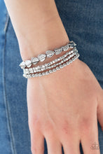 Load image into Gallery viewer, Paparazzi Bracelet ~ Ancient Heirloom - Silver
