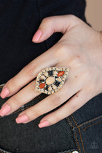 Load image into Gallery viewer, Jungle Jewelry - Brown Ring Paparazzi Accessories Tribal and Earthy Look
