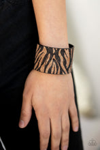 Load image into Gallery viewer, Paparazzi Bracelet ~ Zebra Zone - Black Urban Bracelet
