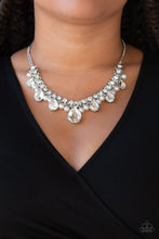 Load image into Gallery viewer, Paparazzi Knockout Queen - White Necklace (#P2ST-WTXX-074XX)
