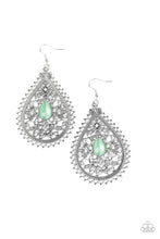 Load image into Gallery viewer, Paparazzi Earring ~ Eden Glow - Green
