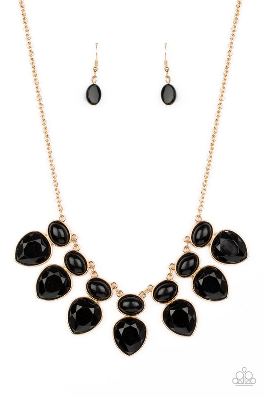 Paparazzi Modern Masquerade Black Necklace. #P2ST-BKXX-126XX. Get Free Shipping.