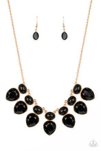 Load image into Gallery viewer, Paparazzi Modern Masquerade Black Necklace. #P2ST-BKXX-126XX. Get Free Shipping.

