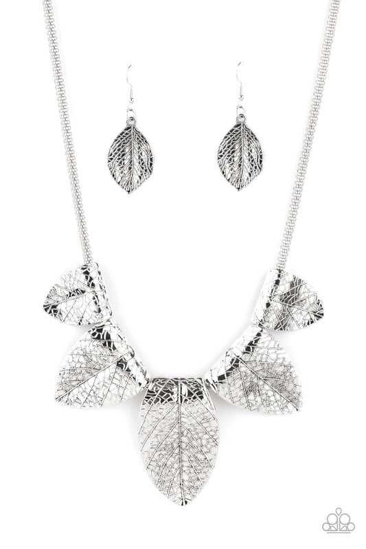 Paparazzi Garden Gatherer Silver Necklace $5 Jewelry. #P2ST-SVXX-129XX. Subscribe & Save!
