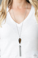 Load image into Gallery viewer, Paparazzi Necklace ~ Zen Generation - Brown Tiger&#39;s Eye Stone Necklace

