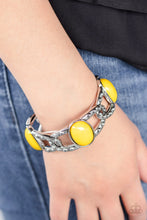 Load image into Gallery viewer, Paparazzi Bracelet ~ Dreamy Gleam - Yellow
