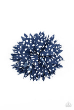 Load image into Gallery viewer, Paparazzi Hair Accessories ~ Polka Panache - Blue Hair Clip
