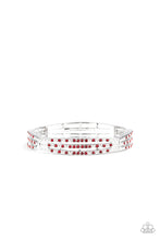 Load image into Gallery viewer, Suburban Scene - Red Bracelet Paparazzi Accessories Stretchy Bracelet
