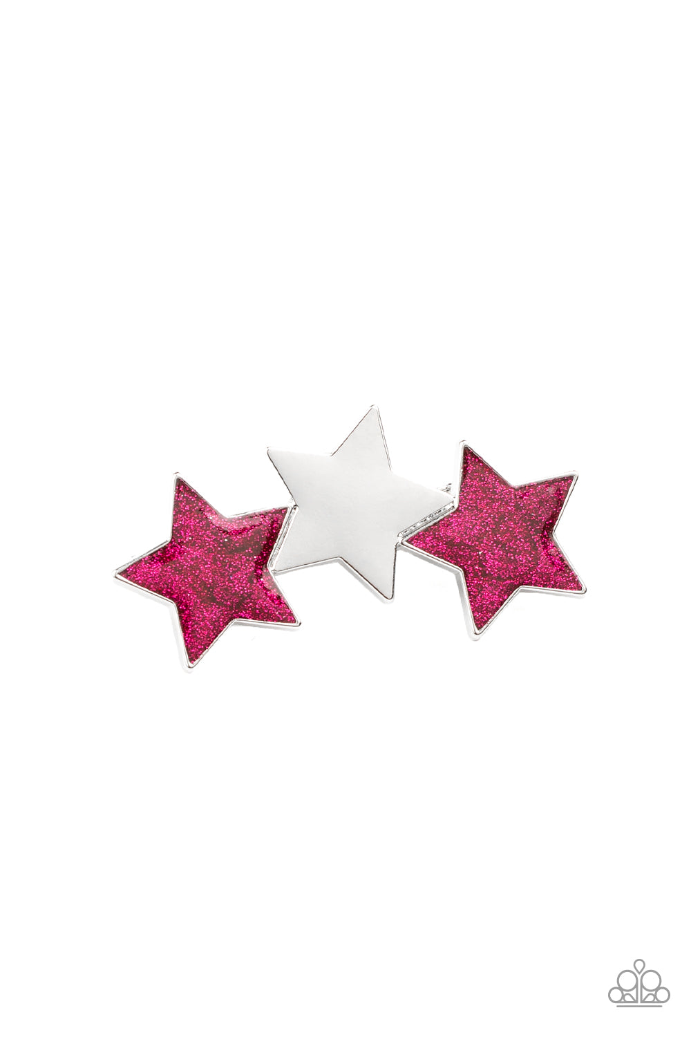 Paparazzi Dont Get Me STAR-ted!- Pink Hair Clip
