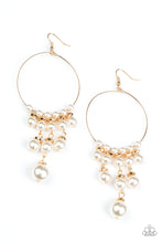 Load image into Gallery viewer, Paparazzi Working The Room - Gold Earrings
