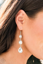 Load image into Gallery viewer, Paparazzi January 2021 Fashion Fix Earring: &quot;Unpredictable Shimmer&quot; (P5RE-WTXX-477WI)

