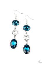 Load image into Gallery viewer, Paparazzi Earring ~ The GLOW Must Go On! - Blue
