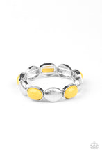 Load image into Gallery viewer, Paparazzi Bracelet ~ Decadently Dewy - Yellow Stretchy Bracelet
