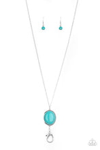 Load image into Gallery viewer, Paparazzi Southwest Simplicity - Blue Stone Lanyward Necklace
