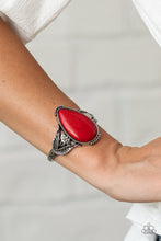 Load image into Gallery viewer, Paparazzi Bracelet ~ Blooming Oasis - Red - Empower Me Pink Exclusive Bracelet
