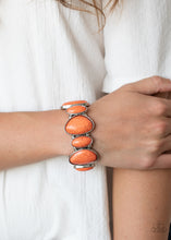 Load image into Gallery viewer, Paparazzi Bracelet ~ Feel At HOMESTEAD - Orange Bracelet
