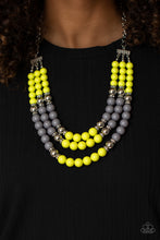 Load image into Gallery viewer, Paparazzi Necklace ~ BEAD Your Own Drum - Yellow Necklaces
