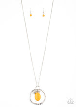 Load image into Gallery viewer, Paparazzi Necklace ~ Zion Zen - Yellow Necklace Stone Long Necklace
