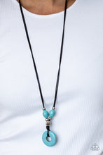 Load image into Gallery viewer, Paparazzi Middle Earth - Blue Urban Necklace
