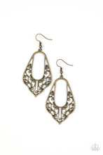 Load image into Gallery viewer, Paparazzi Earring ~ Grapevine Glamour - Brass
