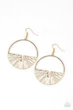 Load image into Gallery viewer, Paparazzi Earring ~ Reimagined Refinement - Gold
