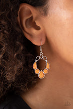 Load image into Gallery viewer, Paparazzi Earring ~ Its Rude to STEER - Orange
