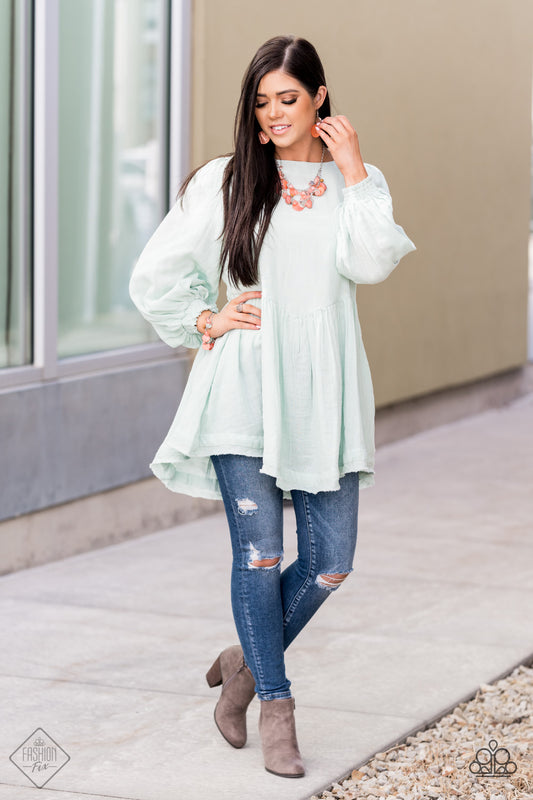 Paparazzi Fashion Fix Glimpses of Malibu Complete Trend Blend Jewelry Set. Get Free Shipping!